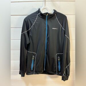 CRAFT Black and blue Full-Zip Jacket XL